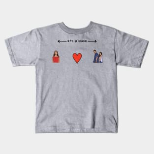 Distracted Boyfriend Meme Social Distancing 6 Feet Kids T-Shirt